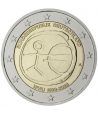 moneda Alemania 2 euros 2009 "10 Años de la EMU" (5 cecas)