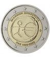 moneda Grecia 2 euros 2009 "10 Años de la EMU"