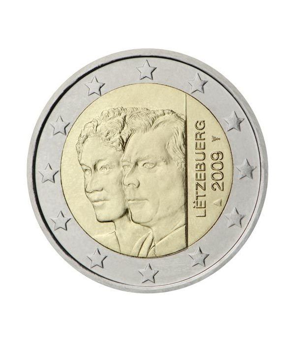 moneda conmemorativa 2 euros Luxemburgo 2009.  - 2