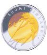 moneda Finlandia 5 Euros 2005 Atletismo.