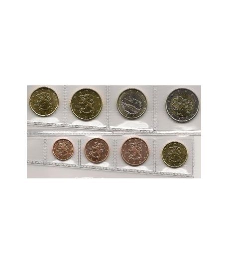 monedas euro serie Finlandia 2009