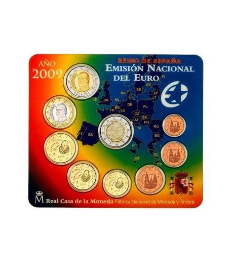 Cartera oficial euroset España 2009 + 2€ EMU