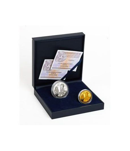 Monedas 2009 Felipe II. Serie completa. Plata y oro.