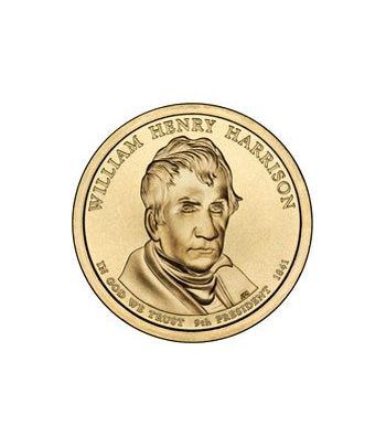E.E.U.U. 1$ (2009) 09º Presidencial W. Henry Harrison (2cecas)  - 2