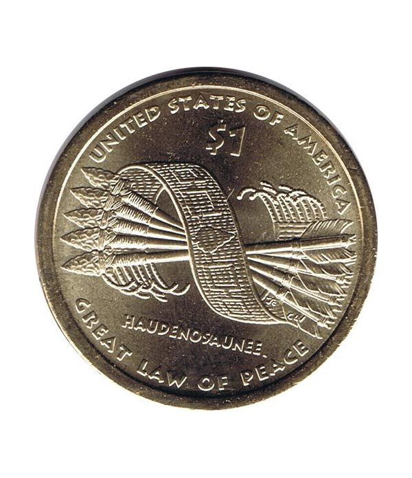 E.E.U.U. 1$ (2009) Nativa Americana  - 2