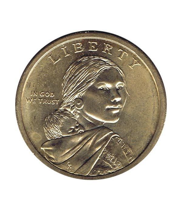 E.E.U.U. 1$ (2009) Nativa Americana  - 4