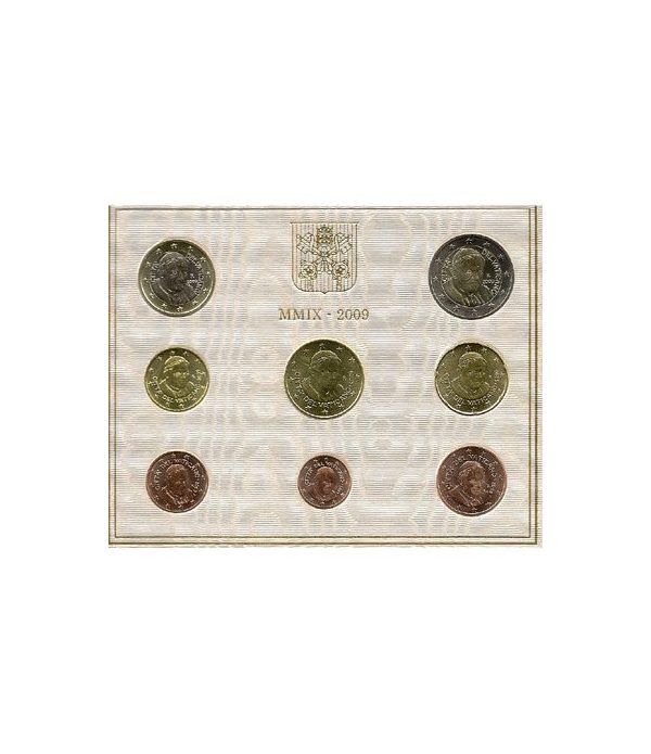 Cartera oficial euroset Vaticano 2009  - 1