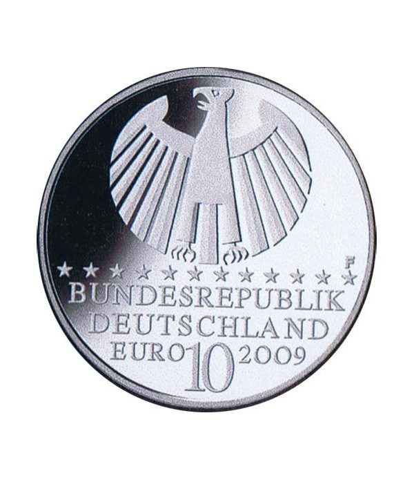 moneda Alemania 10 Euros 2009 F. Kepler.  - 2