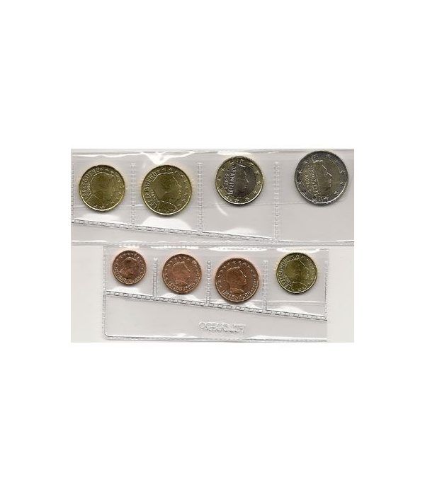 monedas euro serie Luxemburgo 2009
