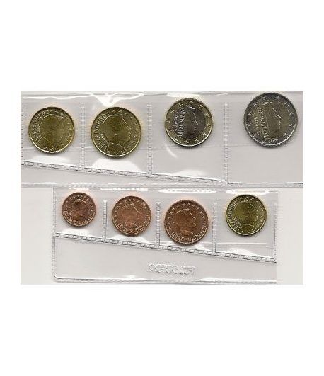 monedas euro serie Luxemburgo 2009