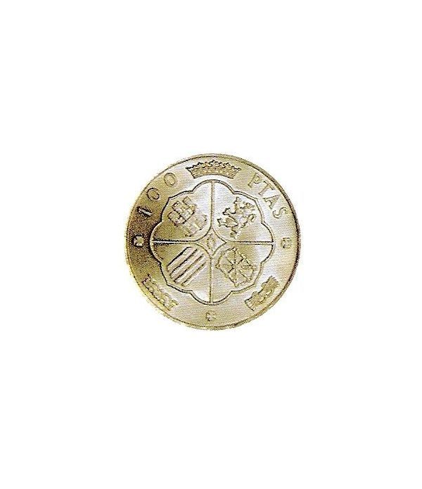 Moneda de plata 100 pesetas Franco 1966 *19-66 Madrid. MBC  - 2