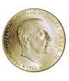 Moneda de plata 100 pesetas Franco 1966 *19-66 Madrid. MBC