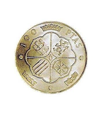 Moneda de plata 100 pesetas Franco 1966 *19-68 Madrid. MBC