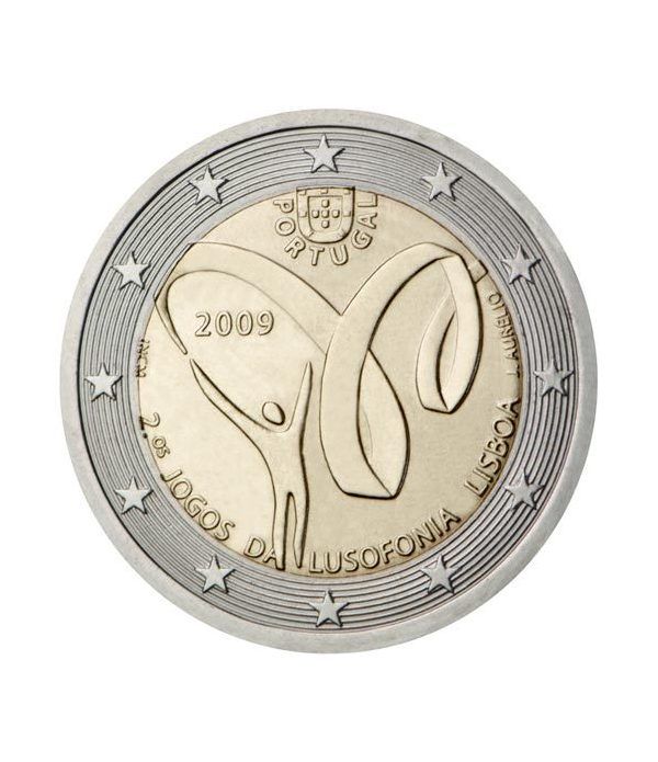 moneda conmemorativa 2 euros Portugal 2009.  - 2