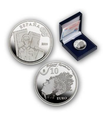 Monedas 2009 Dalí. Serie completa. Plata.