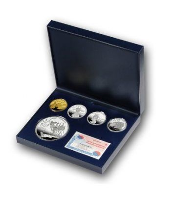 Monedas 2009 Dalí. Serie completa. Plata y oro.