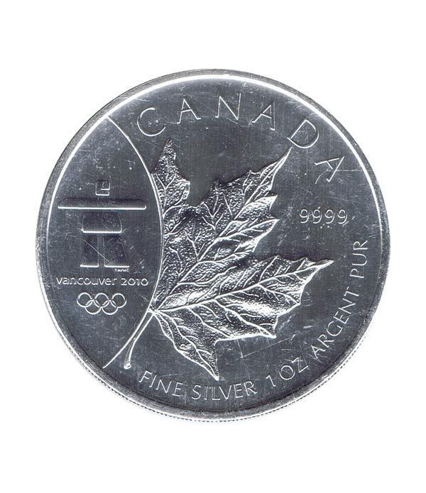 Canada 5$ (2008) Vancouver 2010 - Plata  - 4