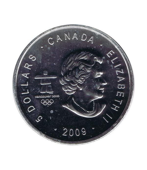 Canada 5$ (2009) Vancouver 2010 - Plata  - 2
