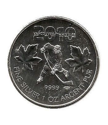 Canada 5$ (2010) Vancouver 2010 - Plata  - 1