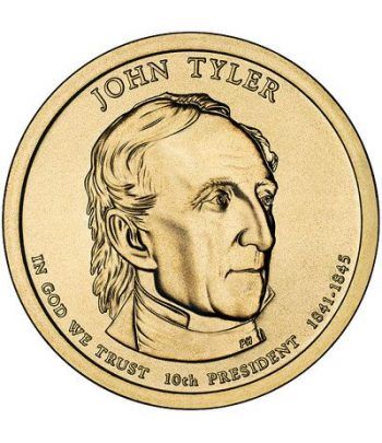 E.E.U.U. 1$ (2009) 10º Presidencial John Tyler (2cecas)