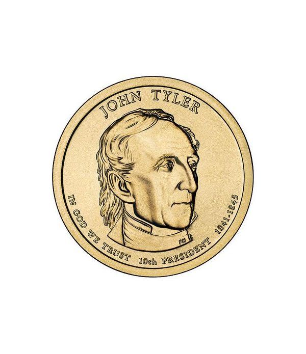 E.E.U.U. 1$ (2009) 10º Presidencial John Tyler (2cecas)  - 2