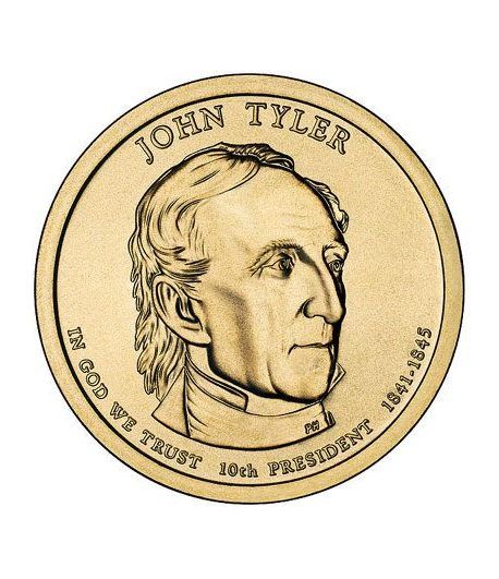 E.E.U.U. 1$ (2009) 10º Presidencial John Tyler (2cecas)