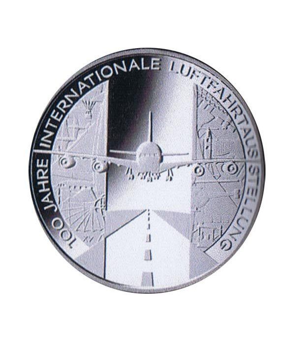moneda Alemania 10 Euros 2009 D. Aviación.  - 4