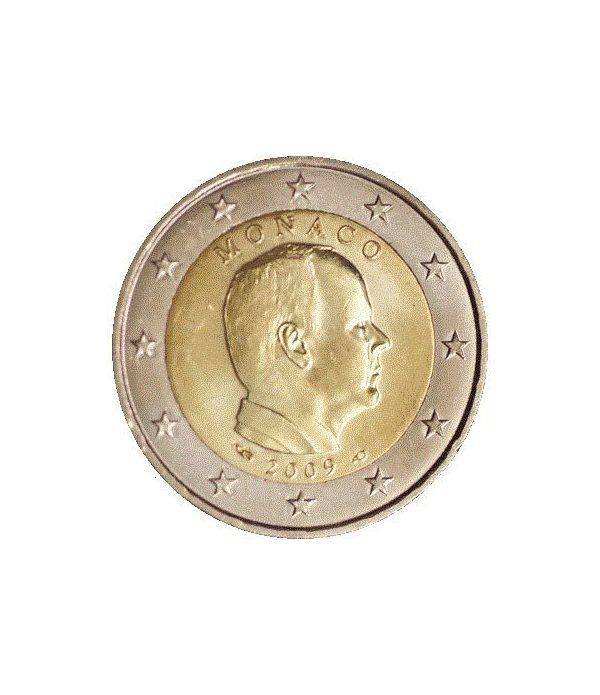 monedas euro serie Monaco 2009 (moneda de 2 euros)  - 2