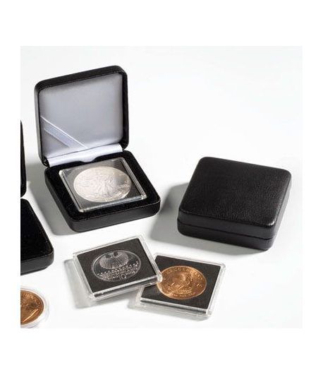 Estuche monedas metal NOBILE para 1 cápsula QUADRUM.