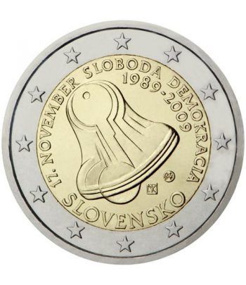 moneda conmemorativa 2 euros Eslovaquia 2009.  - 2