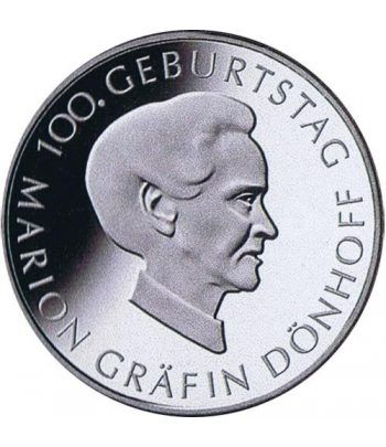 moneda Alemania 10 Euros 2009 J. Marion Gräfin.