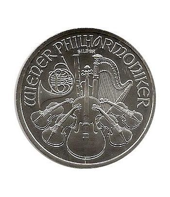 Moneda onza de plata 1,5 euros Austria Filarmonica 2010