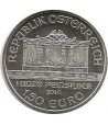 Moneda onza de plata 1,5 euros Austria Filarmonica 2010