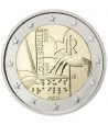 moneda conmemorativa 2 euros Italia 2009.