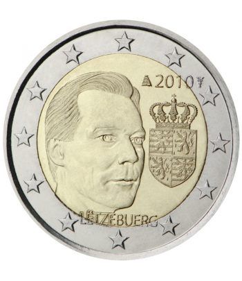 moneda conmemorativa 2 euros Luxemburgo 2010.  - 2