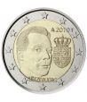 moneda conmemorativa 2 euros Luxemburgo 2010.