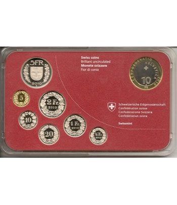 Estuche monedas Suiza 2010 (Proof).