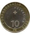 Suiza 10 francos 2010