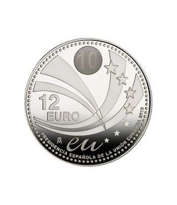 Moneda conmemorativa 12 euros 2010.