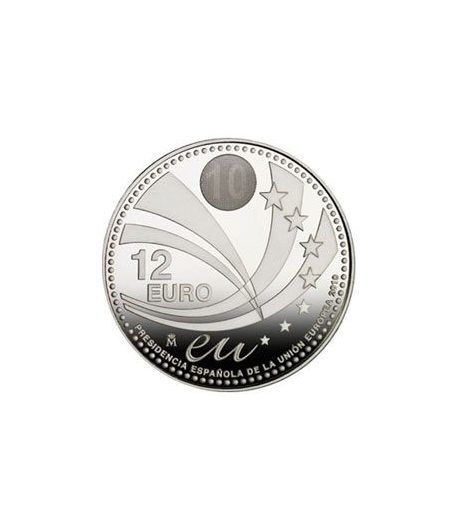 Moneda conmemorativa 12 euros 2010.