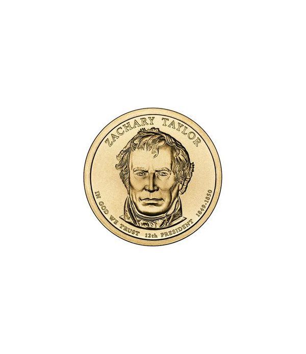 E.E.U.U. 1$ (2009) 12º Presidencial Zachary Taylor (2cecas)  - 2