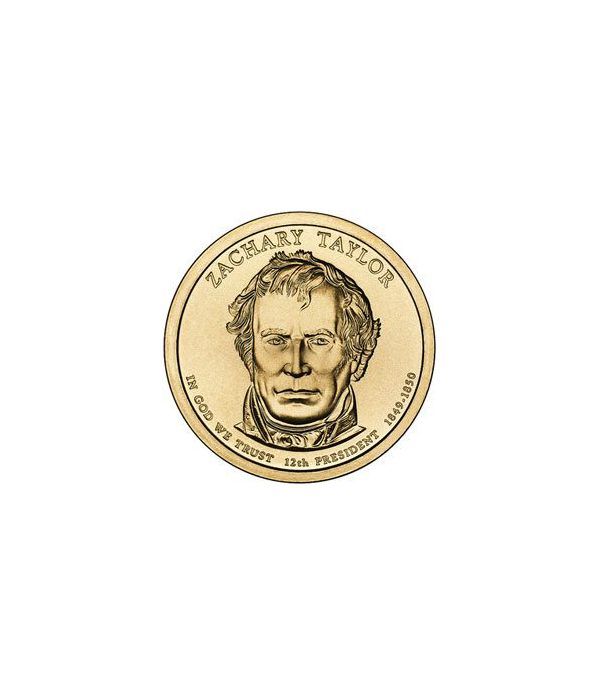 E.E.U.U. 1$ (2009) 12º Presidencial Zachary Taylor (2cecas)