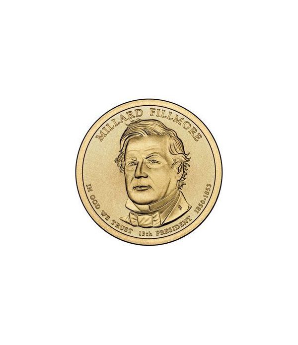 E.E.U.U. 1$ (2010) 13º Presidencial Millard Fillmore (2cecas)