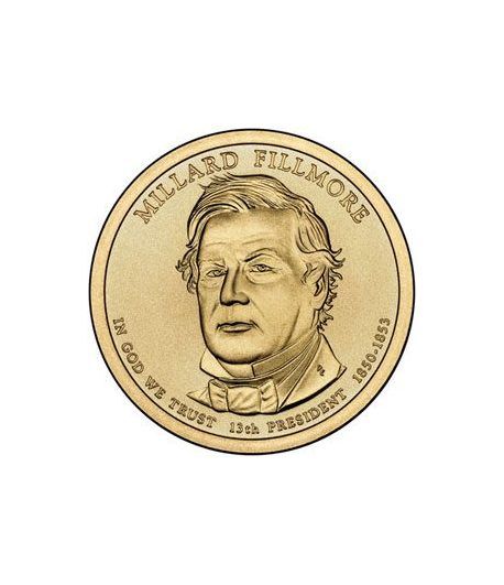 E.E.U.U. 1$ (2010) 13º Presidencial Millard Fillmore (2cecas)