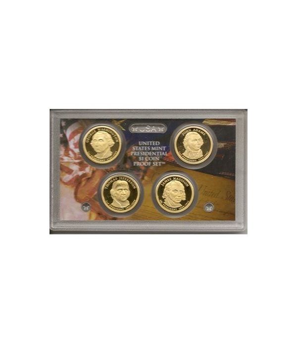 E.E.U.U. 1$ (2007) Presidencial proof set