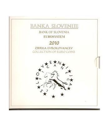 Cartera oficial euroset Eslovenia 2010 (incluye 2 y 3 euros)