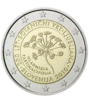 moneda conmemorativa 2 euros Eslovenia 2010.