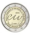 moneda conmemorativa 2 euros Belgica 2010.
