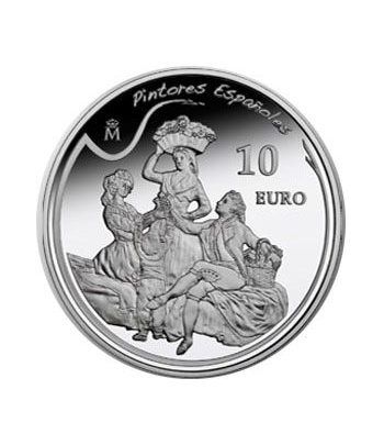 Moneda 2010 Goya "La Vendimia" 10 euros. Plata.