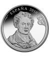 Moneda 2010 Goya "La Vendimia" 10 euros. Plata.
